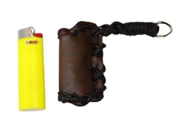 Very Rustic Lighter Keyring Pouch