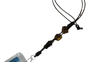 Smoky Quartz & Tigers Eye ID Lanyard