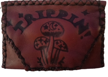 Rustic Tobacciana Trippin Embossed Pouch