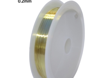 0.2mm 20m Gold Wire | Jewelry Wire-Knotic Creations
