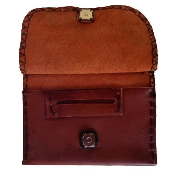 Quality Leather Tobacco Pouch Rustic Hard Wear MAGA Embossed Magnet 50 grm