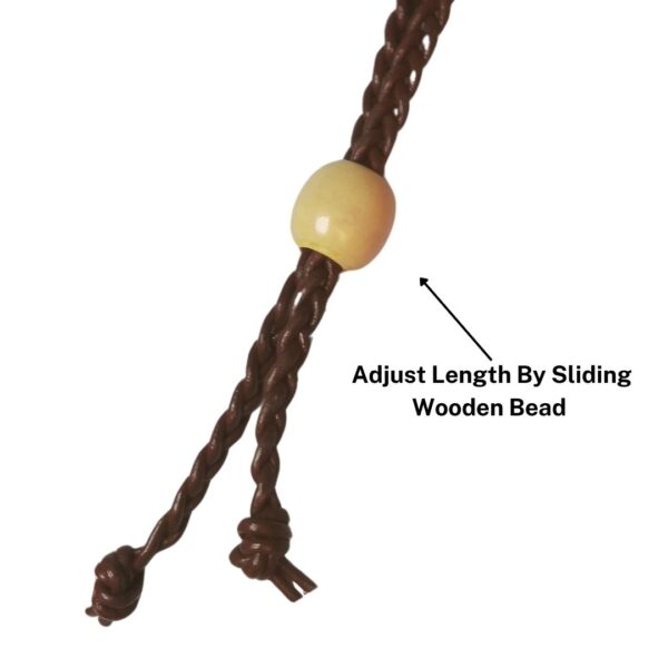 Office Lanyard Work ID Card 3 STONE Tigers Eye Lapas & Agate Lanyard