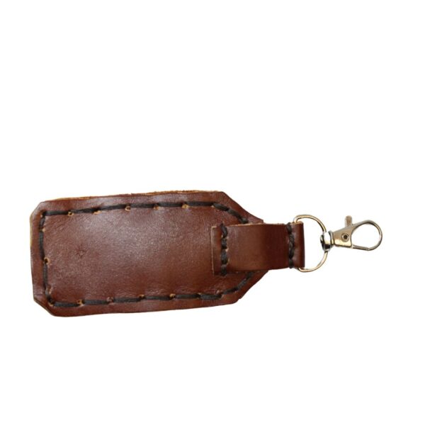 Quality Leather Lighter Pouch Keyring Rustic Hard Wear