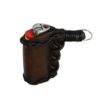 Quality Leather Lighter Keyring Pouch Rustic Hard Wearing