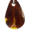 Boulder Opal Necklace Carved Leather