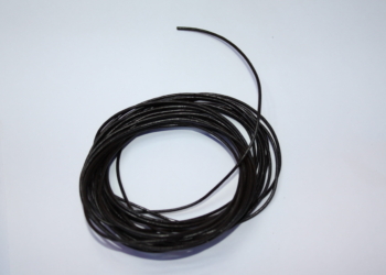 2mm 5m Black Leather cord
