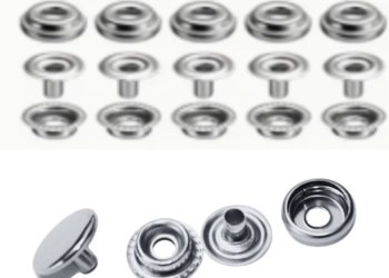 30 Sets 15mm Stainless Steel Snap Fasteners