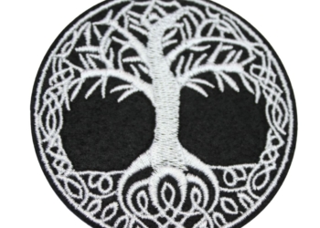 Iron On Patch Embroidered MAGIC TREE OF LIFE