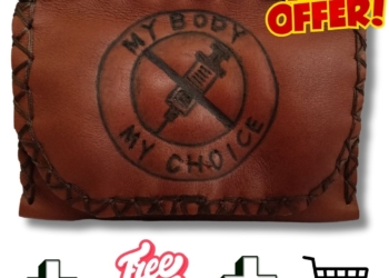 COMBO – Anti Vaccine Tobacco Pouch + Lighter Case + Clip