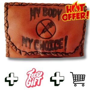 COMBO - My Body My Choice! Tobacco Pouch + Lighter Case + Clip