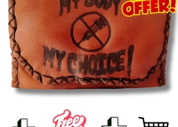 COMBO – My Body My Choice! Tobacco Pouch + Lighter Case + Clip