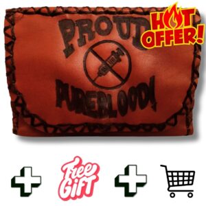 COMBO - Proud Pureblood! Tobacco Pouch + Lighter Case + Clip