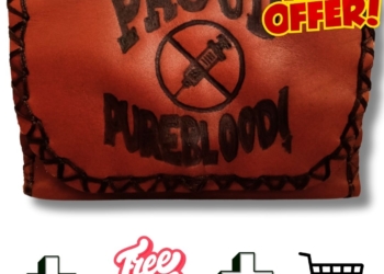 COMBO – Proud Pureblood! Tobacco Pouch + Lighter Case + Clip