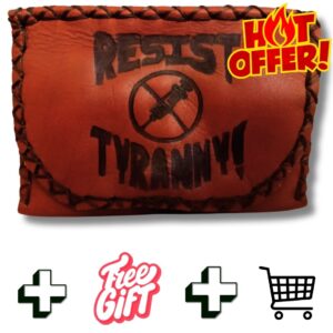 COMBO - Resist Tyranny! Tobacco Pouch + Lighter Case + Clip