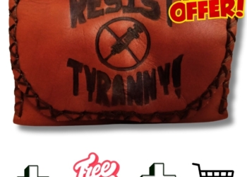 COMBO – Resist Tyranny! Tobacco Pouch + Lighter Case + Clip