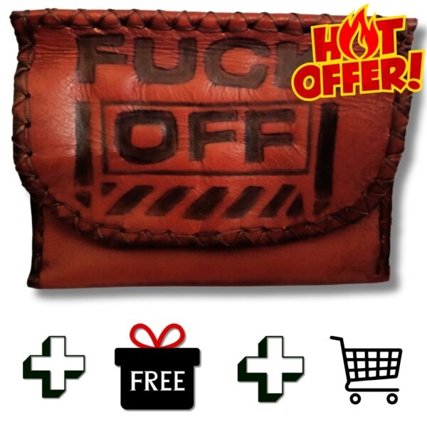 COMBO - Feck Off! Tobacco Pouch + Lighter Case + Clip