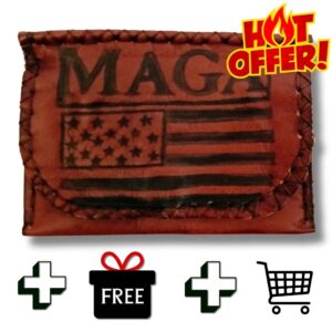COMBO - MAGA America! Tobacco Pouch + Lighter Case + Clip