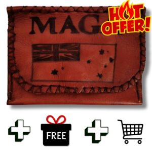 COMBO - MAGA Australia! Tobacco Pouch + Lighter Case + Clip