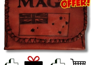 COMBO – MAGA Australia! Tobacco Pouch + Lighter Case + Clip