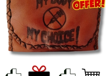 COMBO – My Body My Choice! Tobacco Pouch + Lighter Case + Clip