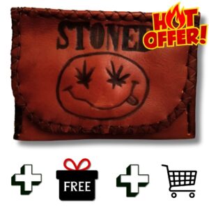 COMBO - Stoned Tobacco Pouch + Lighter Case + Clip
