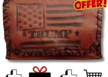 COMBO – Trump Tobacco Pouch + Lighter Case + Clip