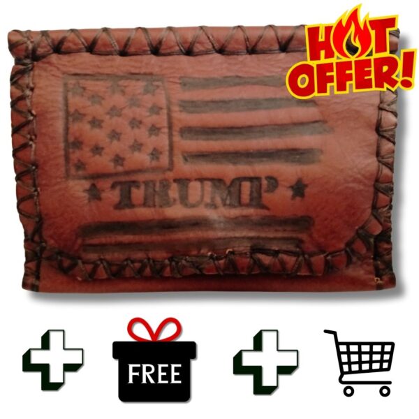 COMBO - Trump Tobacco Pouch + Lighter Case + Clip