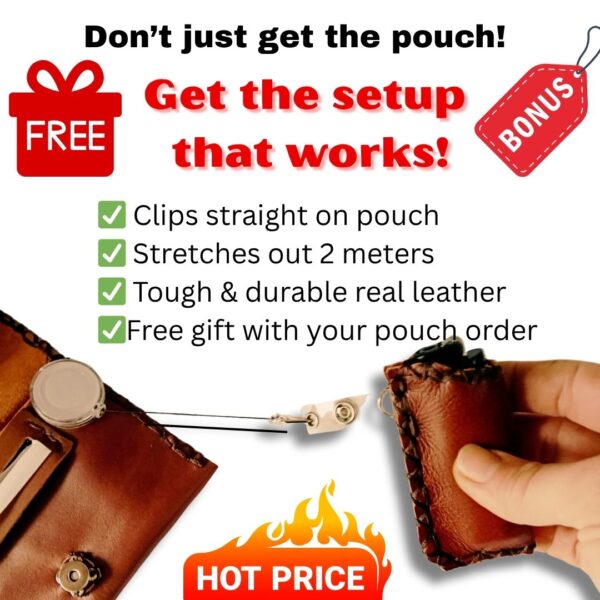 COMBO - Trippin Tobacco Pouch + Lighter Case + Clip - Image 4