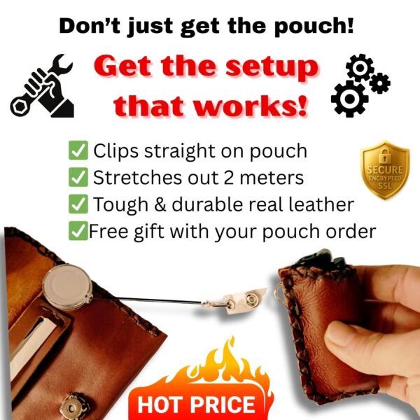 COMBO - My Body My Choice! Tobacco Pouch + Lighter Case + Clip - Image 4
