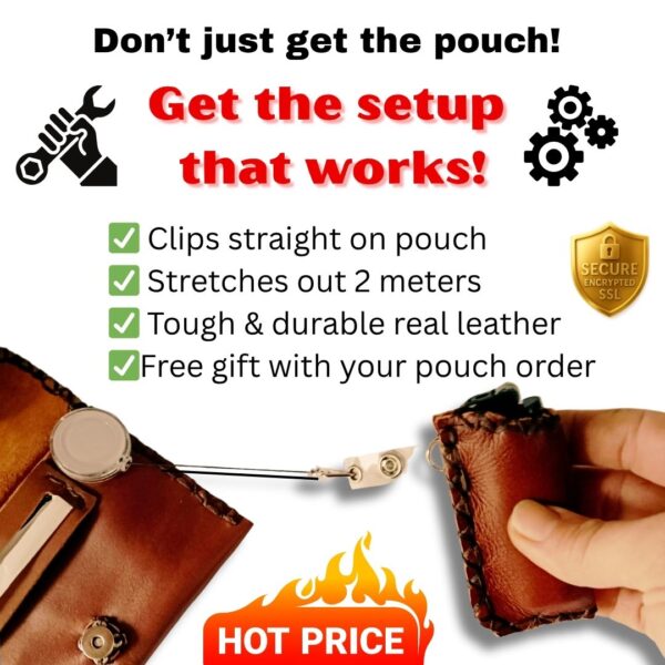 COMBO - My Body My Choice! Tobacco Pouch + Lighter Case + Clip - Image 4