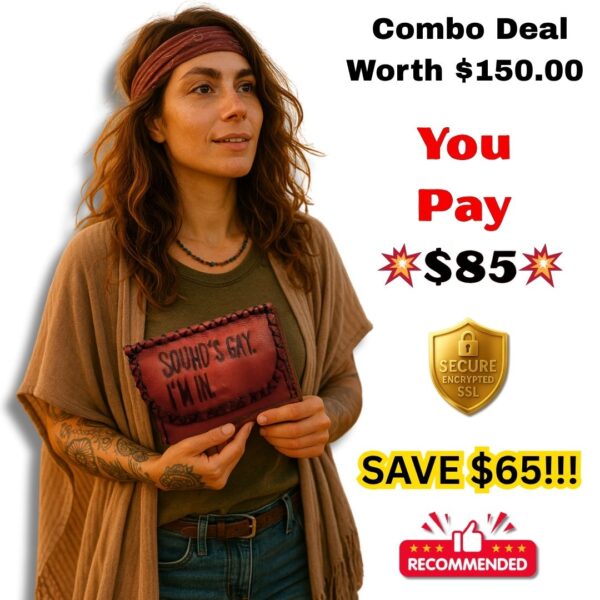 COMBO - Sounds Gay I'm In Tobacco Pouch + Lighter Case + Clip - Image 6