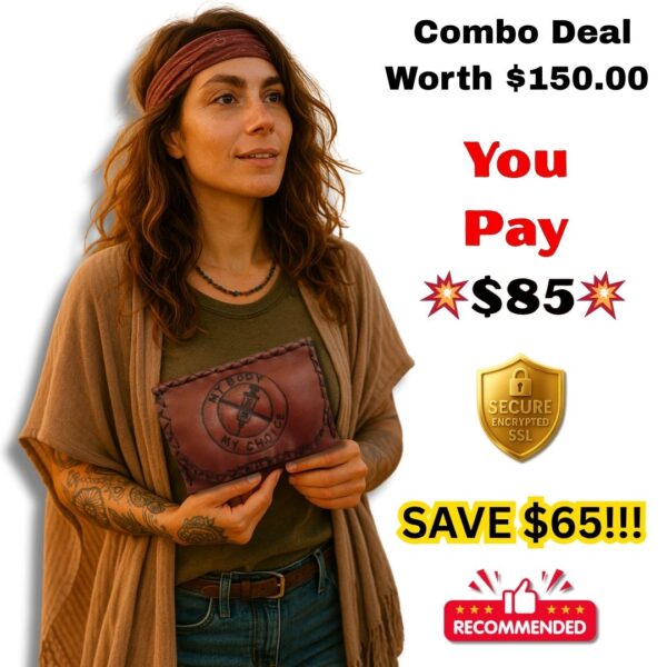 COMBO - Anti Vaccine Tobacco Pouch + Lighter Case + Clip - Image 6